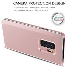 Attention Please Scan The Qr Code Card In The Case Or Go Google Play To Download The Ziluoshi Kview App Then Can Have Th Leather Holster Case Samsung Galaxy S9