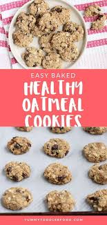 Healthy Oatmeal Raisin Cookies Recipe Oatmeal Raisin Cookies Healthy Healthy Oatmeal Cookies Healthy Cookies For Kids