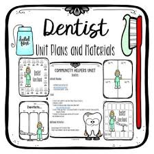 This Dentist Community Helpers Unit Is Packed Full Of Activities For Your Classroo Community Helpers Unit Community Helpers Kindergarten Community Helpers Unit