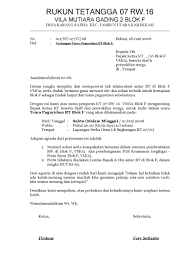 Contoh undangan rapat rt sederhana saat ini admin bagikan contoh contoh undangan rapat rt sederhana yg admin kira memang cukup keren dengan tema 19 contoh undangan rapat rt terkini. Contoh Surat Undangan Rapat Rt Untuk Warga Sample Surat Undangan