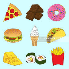 Appreciating the little things in life. Yummy Food Illustration By Fionna Fernandes