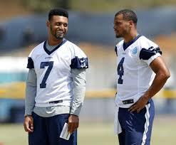 Scott Linehan Shares What He Likes In Cowboys Qbs Dak Prescott Jameill Showers Dallas Cowboys Dallas Cowboys Football Dallas Cowboys Fans