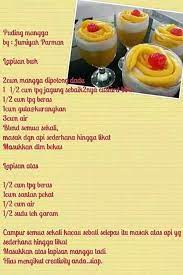 Mencari resepi puding yang enak? Puding Mangga Pudding Desserts Recipes Pudding Desserts Recipes