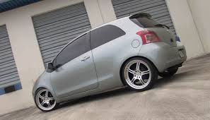 Our wide selection of toyota yaris rims has been specially chosen for a proper fit and great looks. Toyota Yaris With R1 Racing 18 Inch Wheels Rims And Tires Blog