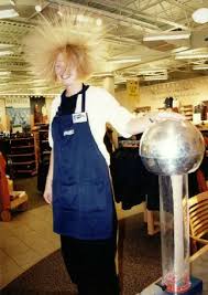 However, physically measuring static electricity is a much more involved process. Our Van De Graaff Hall Of Fame The Wonders Of Physics Uw Madison