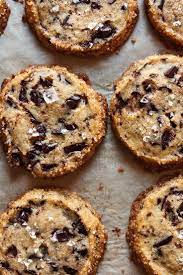 Salted Chocolate Chunk Shortbread Cookies Recipe Recipe Popular Cookies Desserts Food