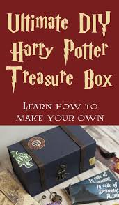 Diy Ultimate Harry Potter Treasure Box Harry Potter Selber Machen Harry Potter Halloween Harry Potter Weihnachten