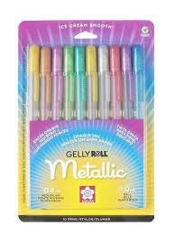 Pluma De Gel Colores Punto Fino 5 Pzas Arte Envios Gratis Plumas De Gel Boligrafos De Gel Libreta De Apuntes