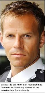 celebs news: 'I was born a fighter and will fight this': Footballers' Wives  and The Bill actor Ben Richards, 39, battling cancer