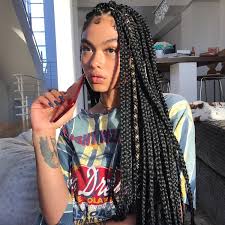 Box braided wig,lace frontal box braids ,triangle cut box braids,full lace braids,plait wig knotless braids,braids for black woman,braid wig. ð™—ð™¡ð™¢ On Twitter Triangle Box Braids Take Regular Box Braids To The Next Level