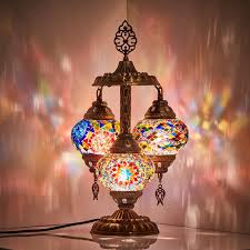 Stunning Turkish Moroccan Mosaic Bohemian Table Lamp 3 Etsy Turkish Mosaic Lamp Bohemian Table Lamps Mosaic Lamp
