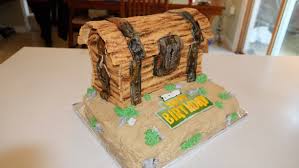 Last minute fortnite cake for my little mans birthday 💙 lollipops and edible image from… Howtocookthat Cakes Dessert Chocolate Treasure Chest Fortnite Cake Howtocookthat Cakes Dessert Chocolate