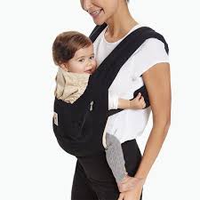 Ergobaby von geburt an paket. Premium Babytrage Original Black Camel I Ergobaby