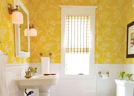 For kids bathroom design, consider bright colors and unique patterns, but also keep in mind that children do outgrow trends pretty quickly, so steer clear of fads. Follow The Sun Yellow Bathroom Design Inspiration Down2earth Interior Design