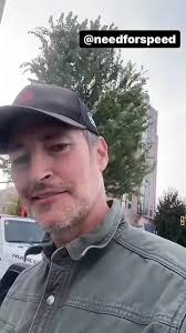 Derek Hamilton in Real Life with His Ford