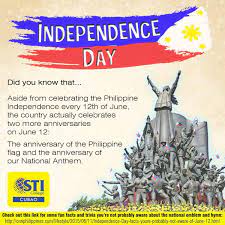 This playlist from spotify user jason lawson, will help put you. Sti College Cubao On Twitter Celebrating 119 Years Of Philippine Independence Day Proudfilipino Stiers Sticubao Https T Co S6jiamss0v Twitter