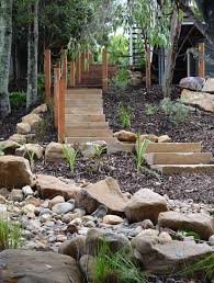 Beautiful Bushland Garden Design Megan Roe Landscape Design Brisbane Australian Garden Design Garden Landscape Design Landscaping With Rocks
