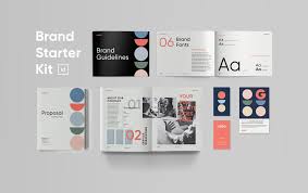 Download Brand Starter Kit For Indesign Brand Guidelines Template Pack