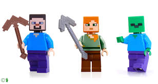 How to make every pickaxe in this video, watch as we show you how to make each type of pickaxe in the game. Amazon Com Lego Minecraft Combo Pack Steve Alex And Zombie Minifigures Toys Games