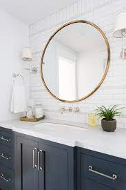 White vanity hollywood mirror with lights large lighted mirror with light, showroom mirror with lamps, bathroom vanities, glamor cosmetic. Bathroom Mirrors Are Going Full Circle Fox Homes