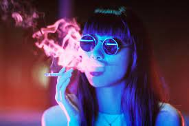Blowing Neon Photography Portrait Photography Light Photography