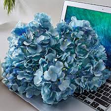 A wide variety of artificial hydrangea silk flowers options are available to you, such as occasion, type. Kislohum Artificial Hydrangea Flowers Heads 10 Teal Hydrangea Silk Flowers Head For Wedding Centerpieces Bouquets Diy Floral Decor Home Decoration With Long Stems Pricepulse