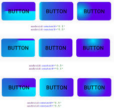 Android Shape Drawable Example Defining Drawable In Xml Http Www Zoftino Com Android Shape Drawable Examples Android Zoftino Dr Android Shapes Example