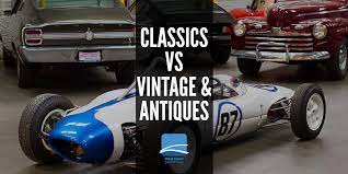 Historic preservation is typically associated with buildings that have been standing for a century or longer. The Difference Between Classics Vintage Antique Cars