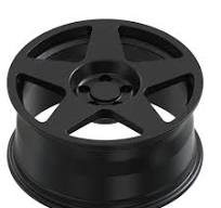 GVICHN Custom One-piece Matte Black Forged Wheel Five Spoke Rim 17-24  Inches 6061-T6 Aluminum Alloy for Modification