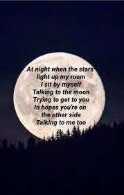 Talking To The Moon Bruno Mars Moon Quotes Moon Bruno Mars