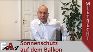 Welche rechte und pflichten mieter und vermieter haben. Sonnenschutz Auf Dem Balkon Was Mieter Beachten Mussen Youtube
