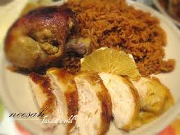دجاج شواية مع الرز البخاري بالصور شهيه طيبه food arabic food chicken