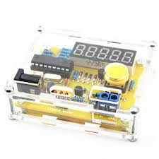 Jun 10, 2018 · the offset frequency is the same as the intermediate frequency in many cases, because the counter is usually connected to the receivers vfo (variable frequency oscillator). 1hz 50mhz Frequency Counter Meter Crystal Oscillator Tester With Shell Parts Led Diy Kits Satistronics