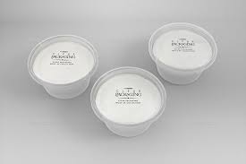 Clear Round Sauce Containers Packaging Mockup Sauce Clear Containers Mockup Iphone Hinh Nền Iphone