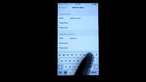 Iphone 6 Internet Apn Settings Youtube
