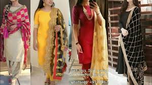 Aug 08, 2021 · new salwar kameez designs available over more than 10000 styles and patterns on mirraw site. Plain Punjabi Suit With Heavy Embroidered Dupatta Ideas Youtube