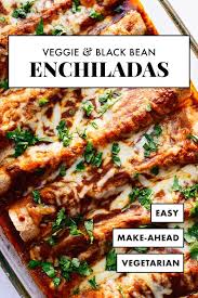 Veggie Black Bean Enchiladas Cookie And Kate Recipe Vegetarian Enchiladas Recipe Enchilada Recipes Vegetarian Enchiladas