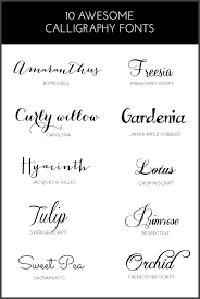10 Awesome Calligraphy Fonts Pinkpot Calligraphy Fonts Tattoo Script Fonts Best Calligraphy Fonts