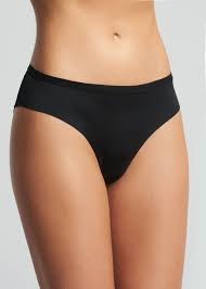 Choose from frilly lace to functional cotton. 3 Pack No Vpl Lace Back Brazilian Knickers Black Matalan