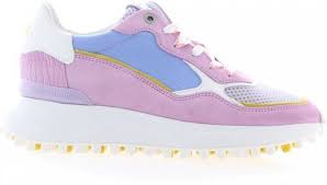 Helemaal van deze tijd en voorzien van een nieuwe zool is deze spikslipternieuwe sneaker. Floris Van Bommel Dames Lage Sneakers 85343 Roze Schoenen Nl