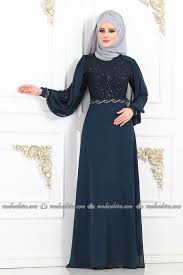 Modaselvim Abiye Kolu Pelerinli Tesettur Abiye Alm52736 Laci