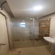 Tower glass cubical bathroom glass partition