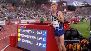 Mcsweyn, he just gives it a go, doesn't he. Stewart Mcsweyn Breaks Craig Mottram S Australian Mile Record Runner S Tribe