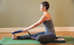 This pose works effectively to master your arms and shoulder in weight lifting thereby strengthening them efficiently. Janu Sirsasana Head Of The Knee Pose Hugger Mugger