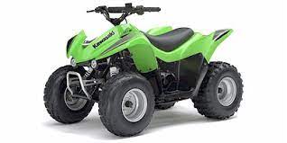Kfx90 atvs let kids take on tougher tracks and bigger adventures with an 89cc engine, while parental controls allow you to regulate their progress. 2007 Kawasaki Ksf90a7f Kfx 90 Prices And Values Nadaguides