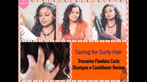 Note that the formulation of this shampoo is free from parabens and dyes. Curly Hair Care Tips Review Tresemme Flawless Curls Shampoo Conditioner Youtube