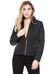 Guess Factory Women S Bettina Quilted Jacket Womens Fashion Casual Fashion Women