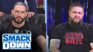 Roman reigns will face kevin owens in a last man standing match for the universal title. Roman Reigns And Kevin Owens Exchange Words En Route To Royal Rumble Smackdown Jan 29 2021 Youtube