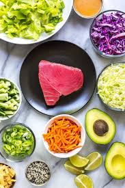 This will return the dressing to its perfect, smooth consistency. Sashimi Tuna Salad With Carrot Ginger Dressing The Girl On Bloor