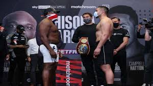 The order of boxers entrance was determined by a coin toss. Cy9zqnxqabxkem
